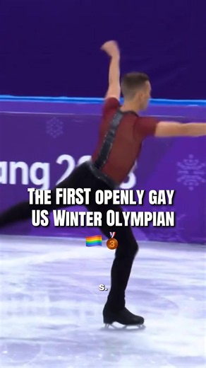 More gay skating history for Pride Month! #figureskating #adamrippon #queerhistory #wintersports #sportshistory