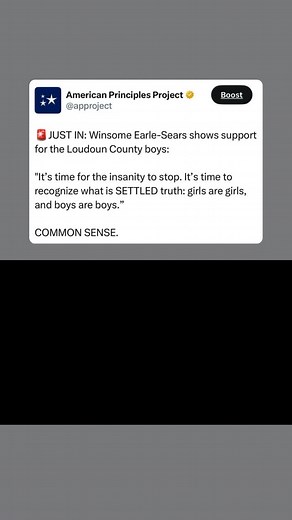 1.3K views · 24K reactions | It’s insane that this still needs to be said… Thank you @winsomesears  | American Principles Project | Facebook