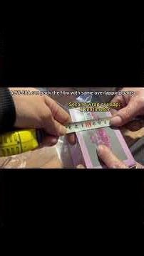 ACW-88A semi automatic perfume box wrapping machine testing video #machine #factory