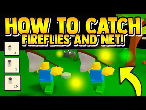 How to get NET & CATCH FIREFLIES!!⚡| Roblox Islands/Skyblock