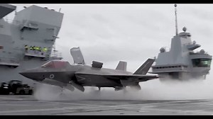 Jet Power: F-35 Takeoff from HMS Queen Elizabeth