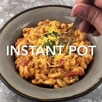 Instant Pot Cheeseburger Macaroni Homemade Hamburger Helper Recipe