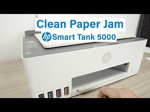 HP Smart Tank 5000: How to Fix a Paper Jam