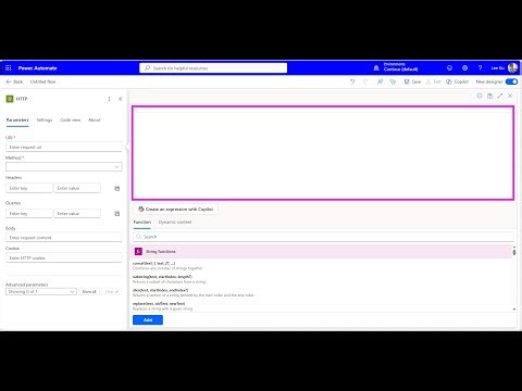 Power Automate: Full Screen Expression Editor (Stylus)