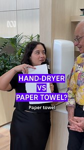 40K views · 321 reactions | What's better to dry your hands with? 﫶 : Dr Karl Kruszelnicki and Lena Tuck. : Hear more Science With Dr Karl on the ABC listen app. #HandDryer #PaperTowel #Germs #Environment #Health | Dr Karl Kruszelnicki | Facebook