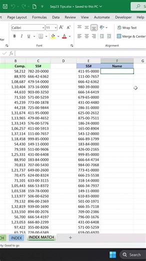 Ish Excel Tutorial mei shikenge ki kaise data ko nikalne ke liye Index and Match Function ka use karte hai. Dhanaywad! #Excel #exceltips #DataEntry #accounting #spreadsheets | SUS ONLINE