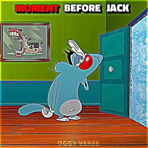 When Jack comes to save Oggy from BOB 🔥 ☠️| #shorts
