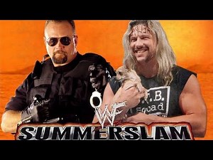 Big Boss Man VS Al Snow Hardcore Title Summerslam 1999