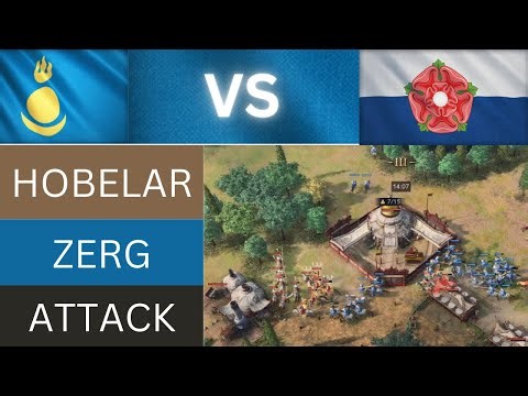 KESHIK TAKES ON HOBELAR SPAM | AGE OF EMPIRES IV