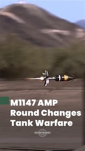 Military Mechanics on Instagram: "Northrop Grumman has begun delivering the M1147 Advanced Multi-Purpose (AMP) round to the U.S. Army, giving Abrams crews a single programmable 120mm shell capable of defeating multiple target types."