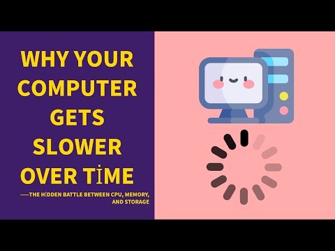💻 Why Your Computer Gets Slower Over Time — The Real Reason Behind Lag