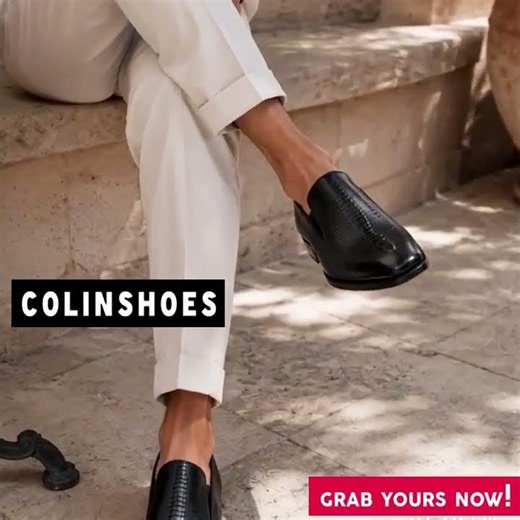 Sleek Croc Embossed Leather Loafers — Effortless Men’s Luxury