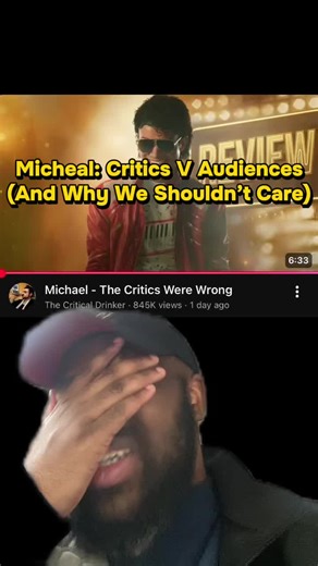 No, I don’t think I’ll participate in another round of discourse where people who know critics aren’t the end all be all in terms of your enjoyment forget that, just be mad on social media. Thank you. #greenscreen #fyp #filmtok #critic #micheal