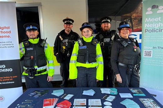 Five men charged as police flood city streets with patrols