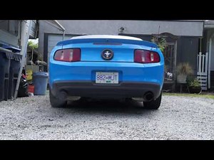 GT500 mufflers, ghost cam, revs, and fly by's