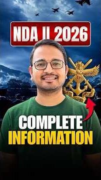 NDA II September 2026 Complete Information