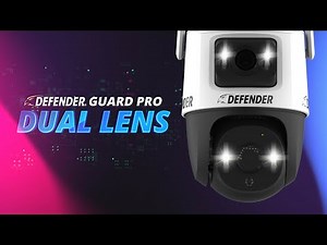 AI POWERED Guard Pro 3K PLUS Dual Lens PTZ Wi-Fi 6 Plug-in Security Camera