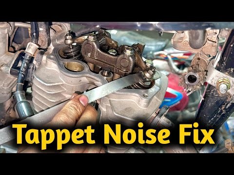 Honda CG 125 Tappet Noise Fix | Correct Tappet Adjustment with Feeler Gauge