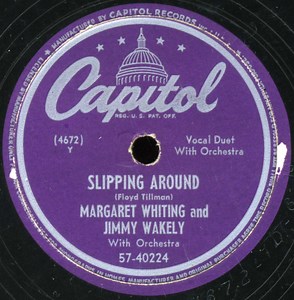 Margaret Whiting And Jimmy Wakely - Slipping Around / Wedding Bells