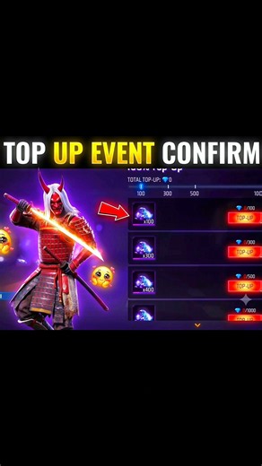 Next Top Up Event Free Fire 💥😍 #freefire