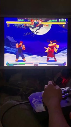 Ryu vs Rose #sfa2 #ストzero2 #fgc #格ゲー #fightinggame