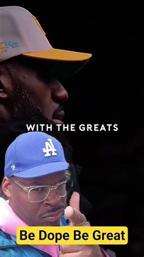 taking note of the example set by the GOAT. #GOAT #KING