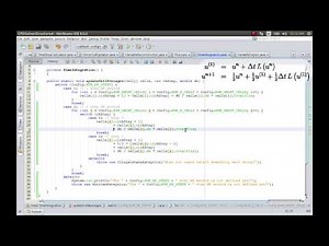 009.2 - 2 step Runge Kutta Time Integration - Code