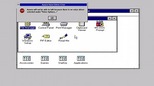 Windows 3.1 Crazy Error