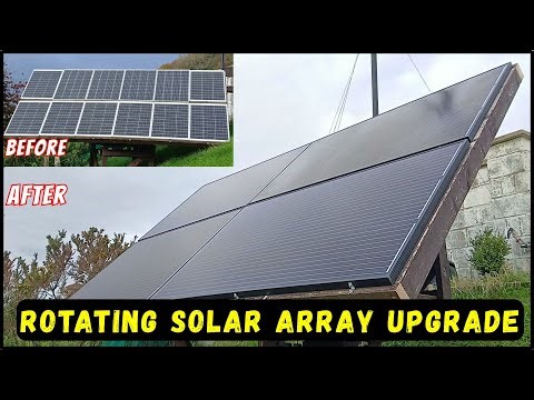 The Rotating Solar Array, Off Grid Upgrades pt2