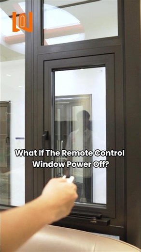 What If The Remote Control Window Power Off? #modernhome #smarthome #aluminumwindow #homerenovation