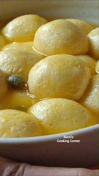🥭 Mango Rasgulla Recipe | Soft & Juicy Bengali Sweet #shorts #trending #viralvideo