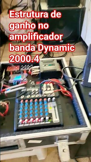Gain structure in the Dynamic 2000.4 band amplifier
