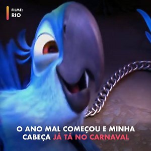Pra você o ano também só começa depois do carnaval? 🎉 Enquanto o carnaval não chega, aproveite para assistir #Rio em Digital HD! | 20th Century Fox Home Entertainment