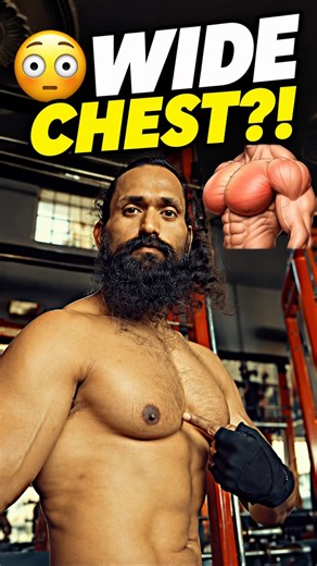 😳 WIDE CHEST?! 5 Exercises for Bigger Pecs 💪🔥 #shorts