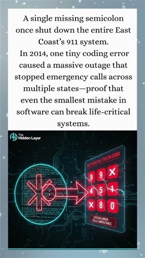 A Tiny Semicolon Broke 911 😳💻 - The Hidden Layer