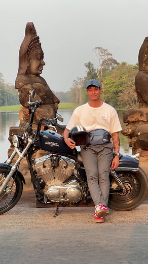 Motorcycle Adventure: Exploring on a Harley-Davidson