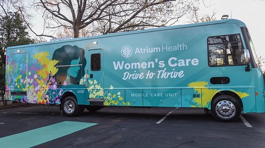 Atrium Health unveils mobile unit dedicated to women’s health care