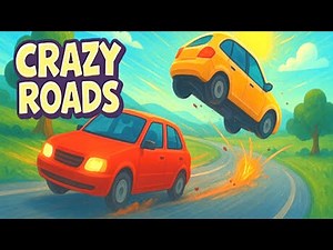 The Endless Driving Game That Never Repeats! | Crazy Roads