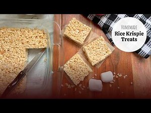 Easy Homemade Rice Krispie Treats - Classic & Delicious!