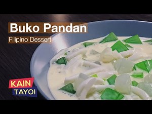 Buko Pandan | Fast and Easy Filipino Dessert