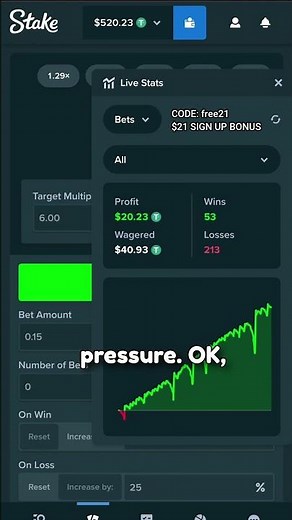 Stake limbo strategy turn $500 into $0 💀(Stake Originals)