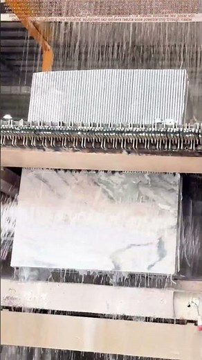 Stone Cutting Secrets: How Giant Marble Blocks Become Perfect Slabs