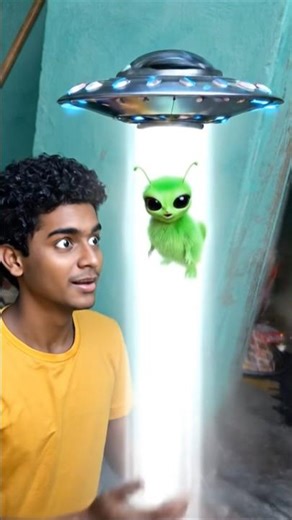 transform in alien space #alien #space #shortvideo #shortsfeed