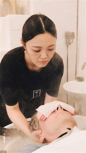 25K views · 134 reactions | Thanks so much to @81plus1 in Tokyo for having me over for a Japanese Head Spa ❤️ It was a pleasure to meet and film with Ms. Miyuki who has 15 years of experience as a massage therapist. She trained in Tokyo where she learned about shiatsu, reflexology, aromatherapy oil massage, head massage, body structure, muscles, lymph nodes, and pressure points ✨ Watch the full Haircut Harry video on YouTube! #japaneseheadspa #tokyo #japan | Haircut Harry | Facebook