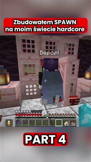 Zbudowałem SPAWN na moim świecie hardcore part 4