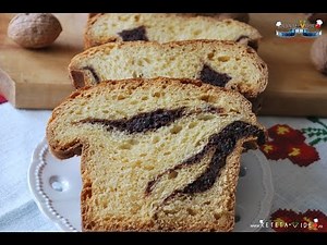 COZONAC PUFOS CU NUCA, STAFIDE SI CACAO