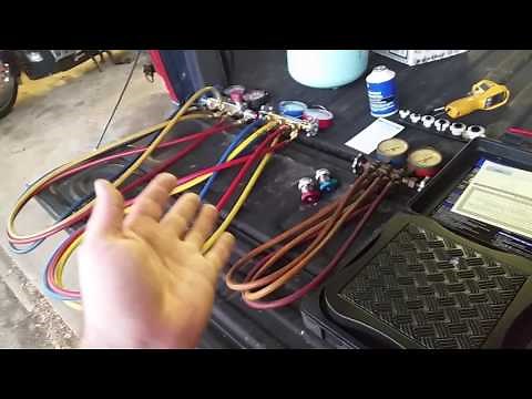A/C tools needed for doing automotive air conditioning