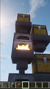 Very Simple Smooth Stone Farm! #minecraft #smelter #autosmelter #pro #shorts #fyp #viral #everyone