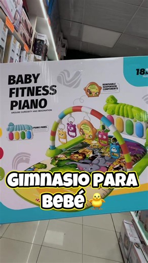 Gimnasio para bebé barato: ejercicios y estimulación temprana por $10,99