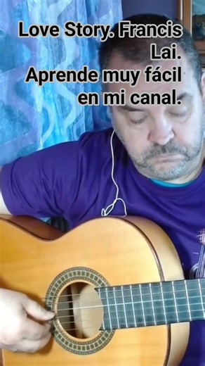 LOVE STORY. FRANCIS LAI. TUTORIAL DE GUITARRA FÁCIL.